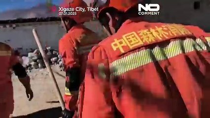 Séisme meurtrier au Tibet : les secouristes poursuivent leurs recherches