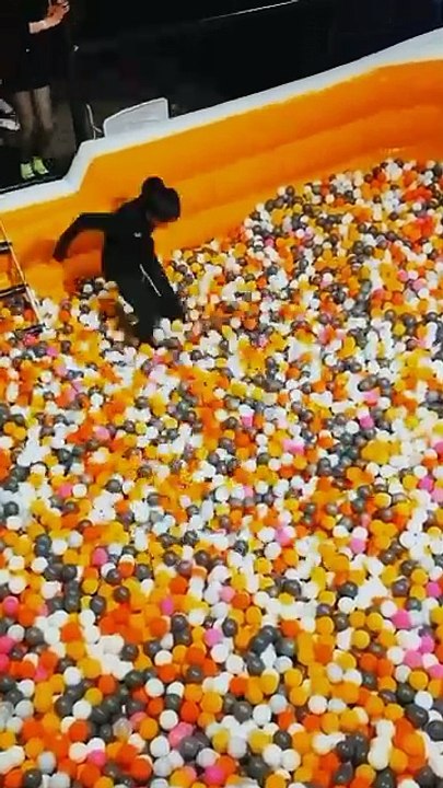 #5402This Trampoline Is🤣🥱😲So Fun! Why Didn't We Just Start Jumping AroundLikeThisWhen WeWereKids