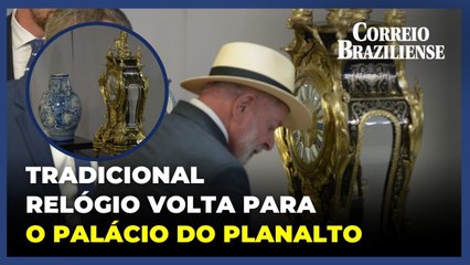 Relógio Histórico do Século XVII Retorna ao Palácio do Planalto após Restauração 🕰️