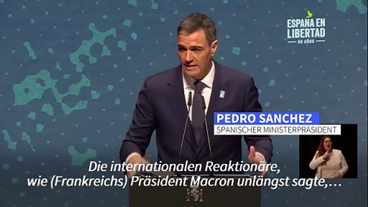 Spanien: Sanchez nennt Musk 'Anführer der internationalen Reaktionäre'
