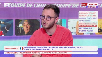 Deschamps quittera les Bleus en 2026 : Bonne nouvelle ? - L'Équipe de Choc - extrait