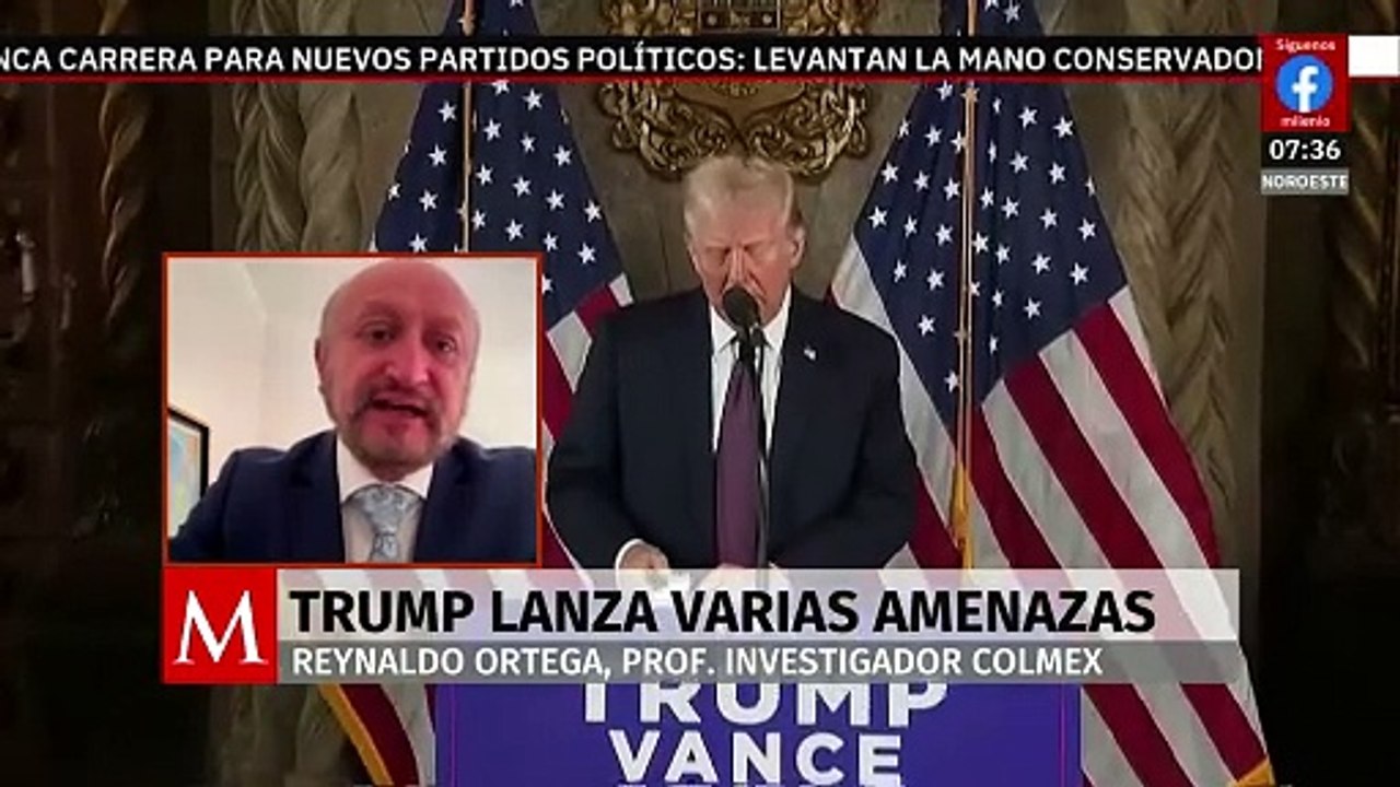 A Donald Trump se le debe responder una broma con otra broma: Experto en estudios internacionales