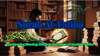 Surah Al-Fatiha The Opening Blessing: Discover the Power of Surah Al-Fatiha