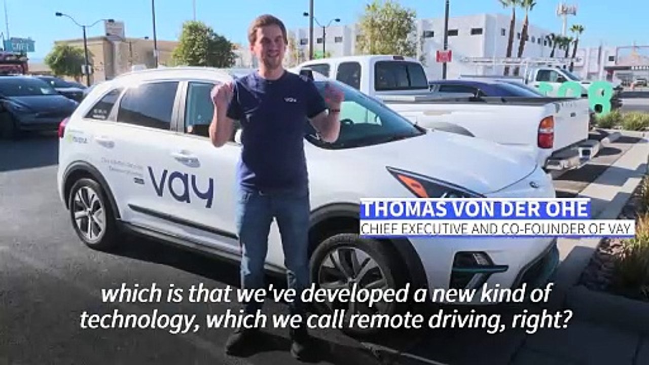 German startup bets on remote driver, not full autonomy - video Dailymotion