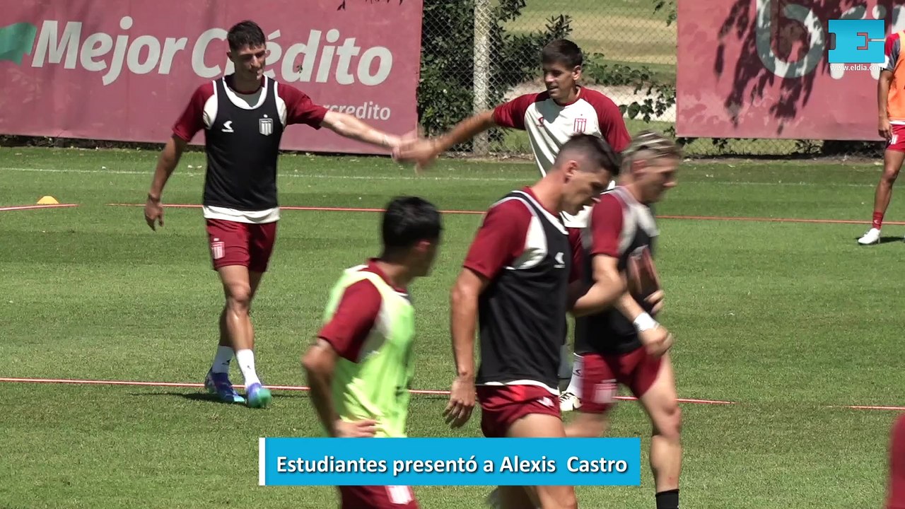 Estudiantes presentó a Alexis  Castro