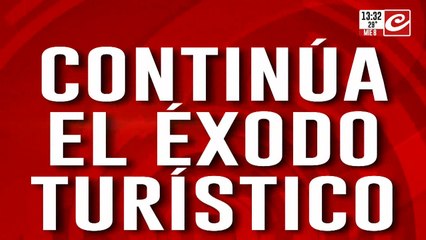 Continúa el éxodo turístico: ¿Los argentinos eligen la costa argentina?