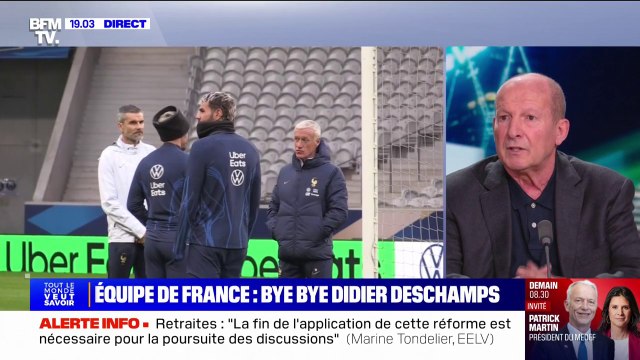 Départ de Didier Deschamps en 2026: Rolland Courbis se dit énormément surpris