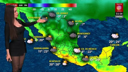 El clima para hoy 8 de enero de 2025, con Emily Quiñones
