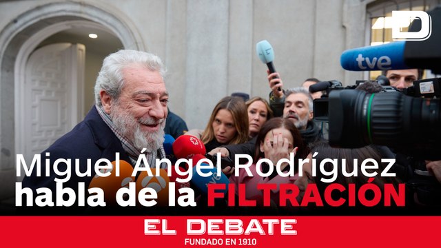 Miguel Ángel Rodríguez difundió el email de la Fiscalía con el consentimiento del novio de Ayuso
