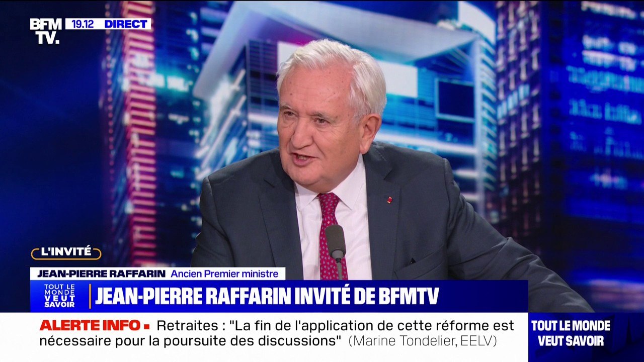 Mort de Jean-Marie Le Pen: "Le respect impose le silence", affirme Jean-Pierre Raffarin
