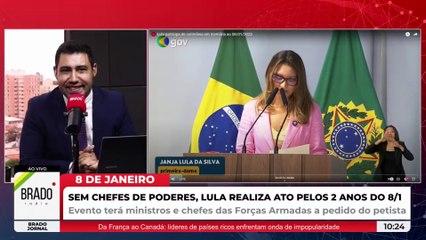 JANJA ABRE O CIRCO PELOS 2 ANOS DO 8/1; CÚPULA DO CONGRESSO E PRESIDENTE DO STF FOGEM DA PALHAÇADA