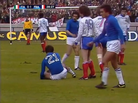 Copa do Mundo 1978 Itália x França (Grupo 1) com Luciano do Valle (Globo)