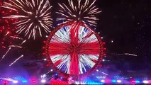 New year celebration In London Fireworks 🎆