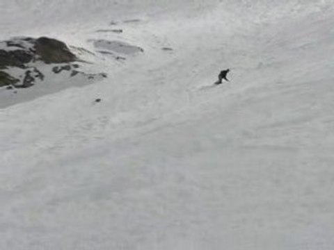 hors piste, aux arcs 2000