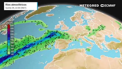 Antes do anticiclone se impor, ainda é esperada chuva em Portugal