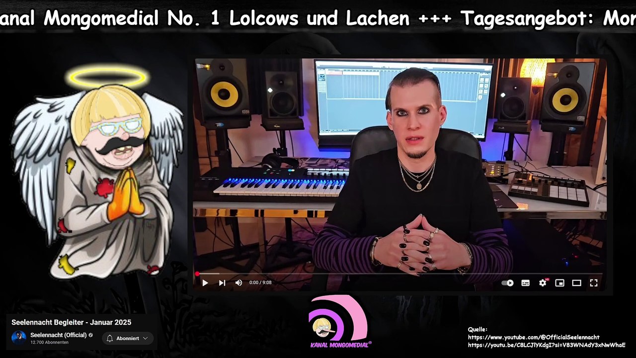 SEELENNACHT Begleiter 2025 mit Mark und Haariche Kaus Kanal Mongomedial