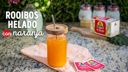 Receta de rooibos helado de naranja y especias