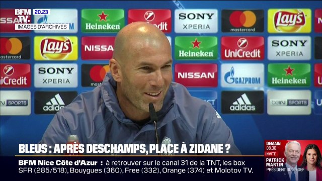 On l'attend tous en tant que sélectionneur : Zinédine Zidane favori des Marseillais pour remplacer Didier Deschamps