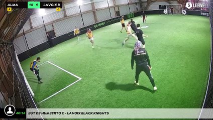 But de Humberto C - Lavoix Black Knights
