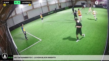 But de Humberto C - Lavoix Black Knights