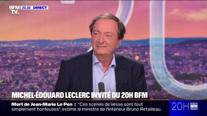 Soldes: "Ça démarre bien", affirme Michel-Édouard Leclerc