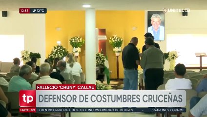 “Amar Santa Cruz sobre todas las cosas”, el legado de ‘Chuny’ Callaú, defensor de las tradiciones cruceñas