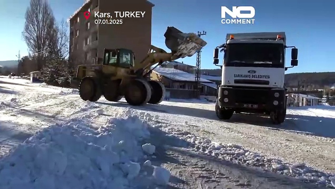 Polare Kälte im Osten der Türkei