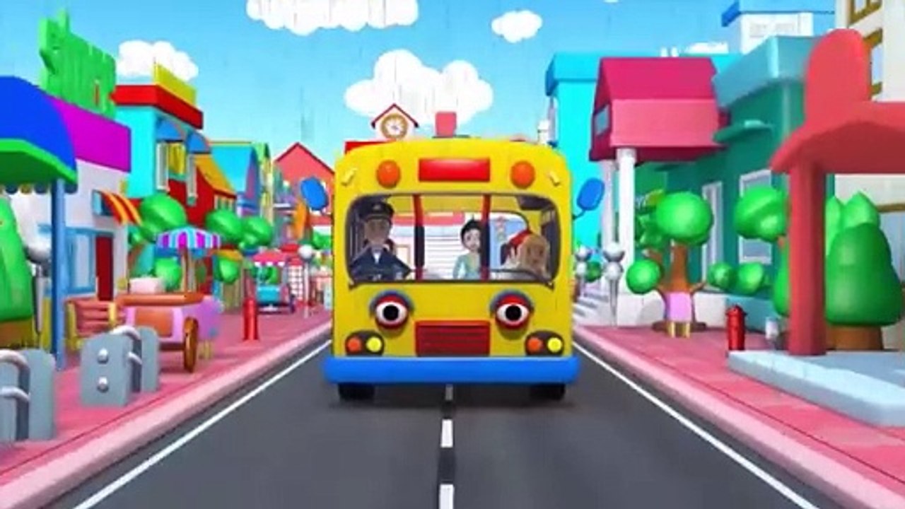 Wheels On The Bus Go Round And Round | Nursery Rhymes | music rhymes