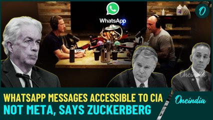 It's Official! CIA Can Read Your Whatsapp Messages | Meta Owner Zuckerberg's Shocking Reveal