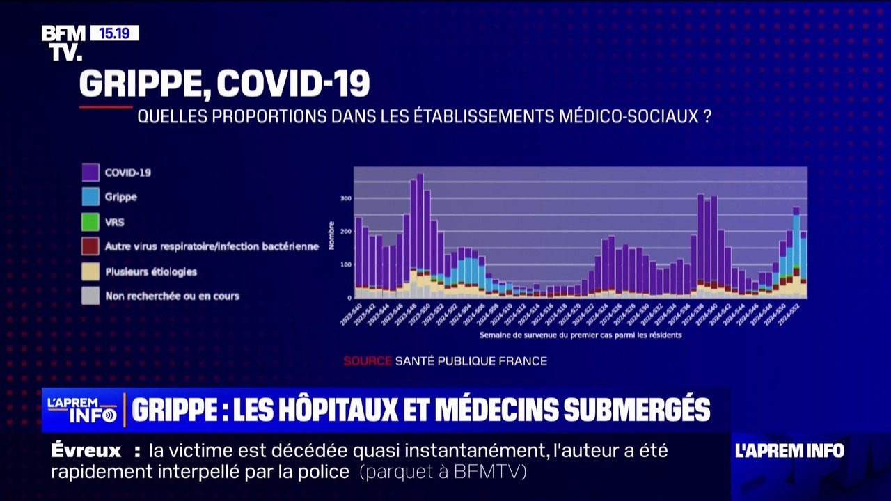 Grippe: les hôpitaux et médecins submergés