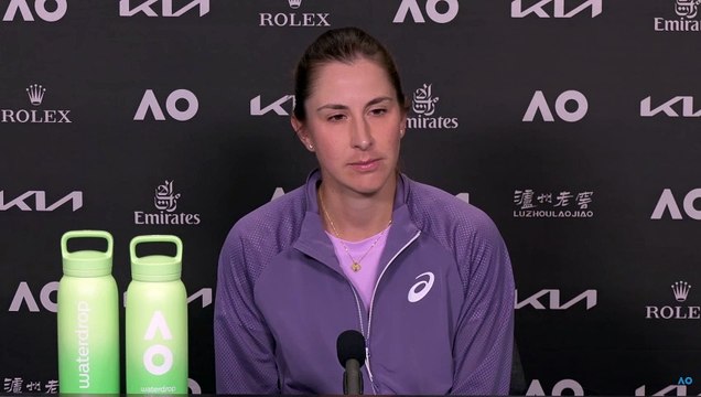 Tennis - Australian Open 2025 - Belinda Bencic : You can be a mom and come back to the same level, even improve