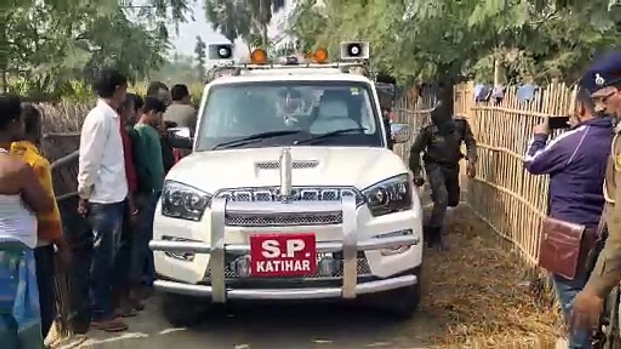 Katihar Crime News_मक्के के खेत मे मिला किशोरी का शव_एसपी ने मौके पर पहुँचकर घटनास्थल का लिया जायजा... जानिये , क्या है पूरा मामला