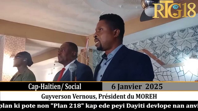 Responsab MOREH yo prezante yon nouvo plan pou devlope Ayiti