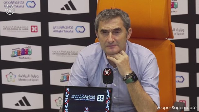 El momento incómodo de Valverde con un periodista en rueda de prensa