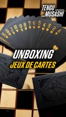 Unboxing jeu de cartes Shein