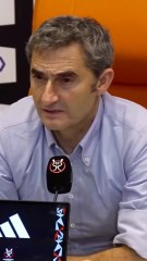 Valverde valora la acción polémica del gol anulado a Iñaki Williams
