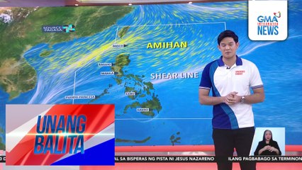 Weather update as of 6:09 AM (January 9, 2025) | Unang Balita