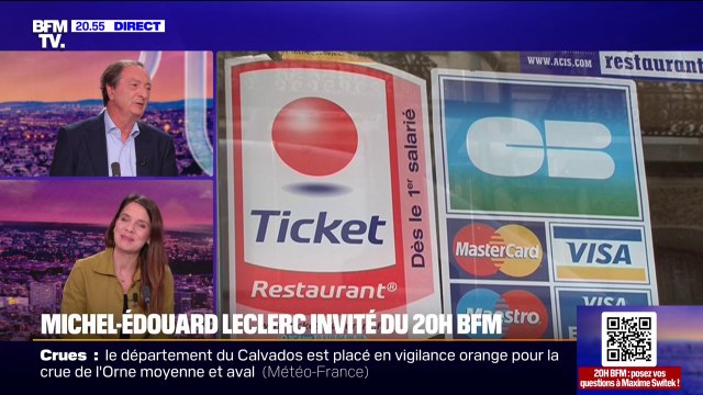 Officiellement, je ne peux pas vous dire que c'est possible : Michel-Édouard Leclerc évoque l'utilisation des tickets-restaurant sur les produits non éligibles