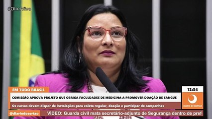 Comissão da Câmara aprova projeto que obriga faculdades de Medicina a promover doação de sangue