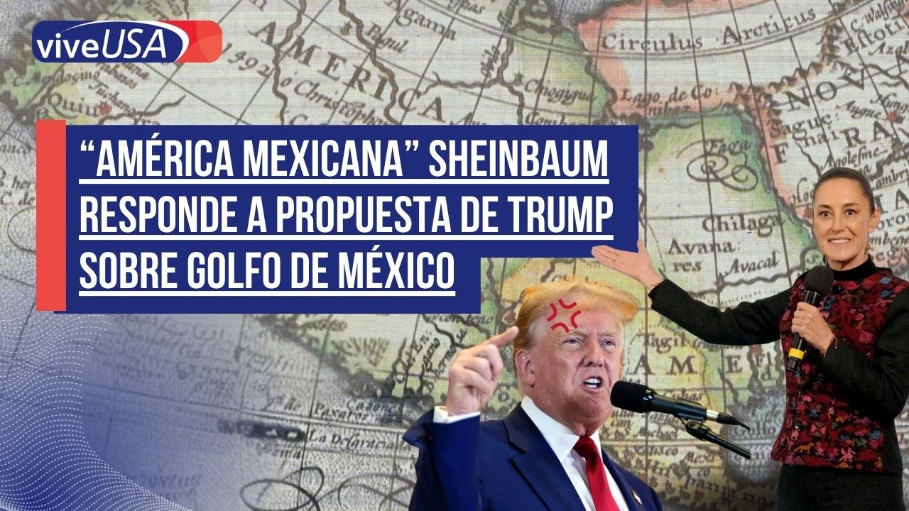 Sheinbaum propone llamar a Estados Unidos "América mexicana" en respuesta a Trump