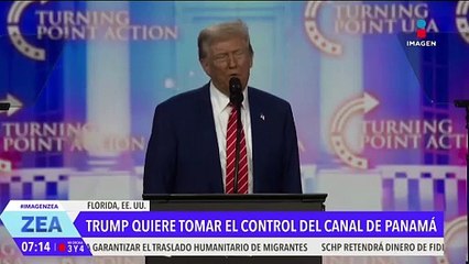 Donald Trump quiere tomar el control del Canal de Panamá y quiere comprar Groenlandia