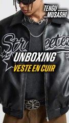 Unboxing veste en cuir Shein