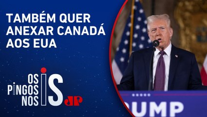 Trump sugere intervenção militar para tomar o canal do Panamá