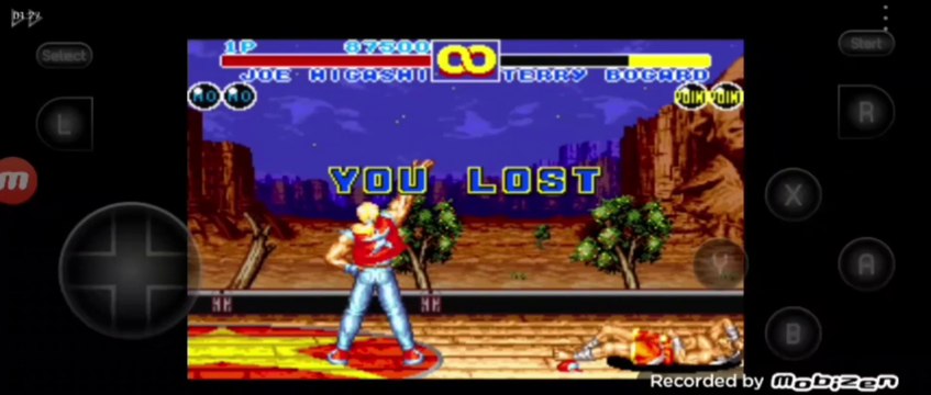 Fatal Fury 2 Joe Higashi vs Terry Bogard Joe Higashi é derrotado por Terry Bogard