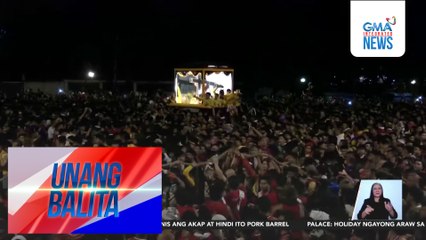 Prusisyon ng Poong Jesus Nazareno ngayong taon, inaasahang mas mabilis kompara noong 2024 | Unang Balita