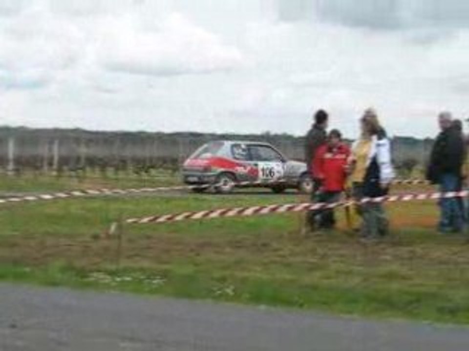 rallye des coteaux du Layon 19-20 avril
