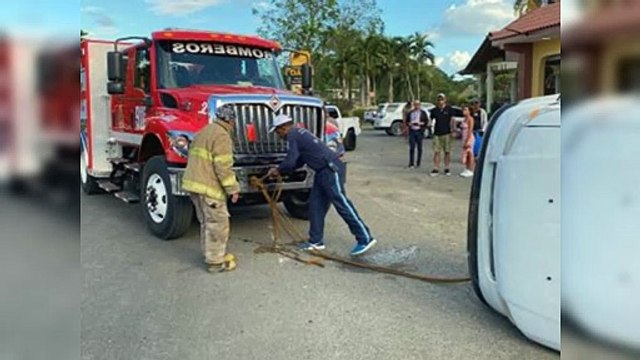 Accidente: Chocan seis vehículos en carretara El Seibo-Hato Mayor