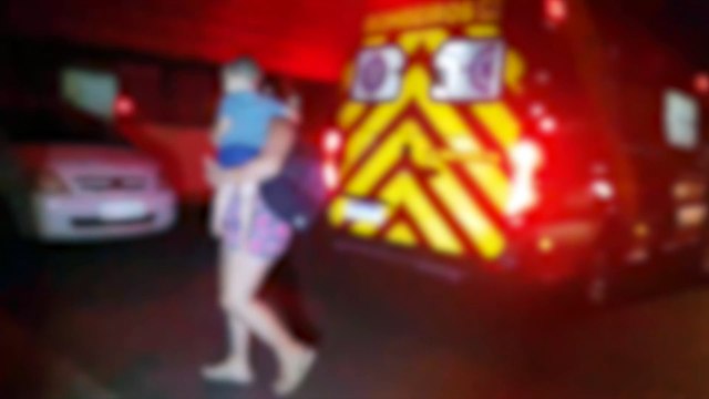 Criança de dois anos fica ferida ao ser atropelada no Florais do Paraná