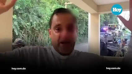 Sigue altercado en Cotuí por empresa minera; padre Yonny Durán denuncia fue herido