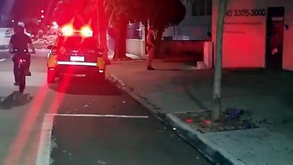 Peladão assusta moradores e mobiliza Samu e PM à Avenida Carlos Gomes